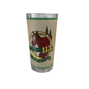 1987 Kentucky Derby 113 Official Churchill Downs Glass